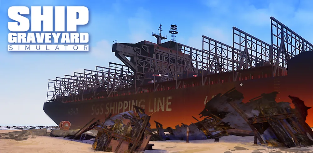 Captura de pantalla del juego Ship Graveyard Simulator 1