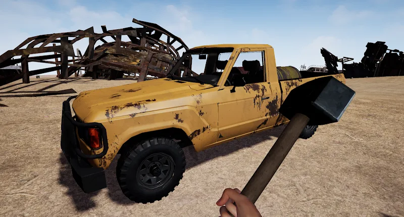 Captura de pantalla del juego Ship Graveyard Simulator 4