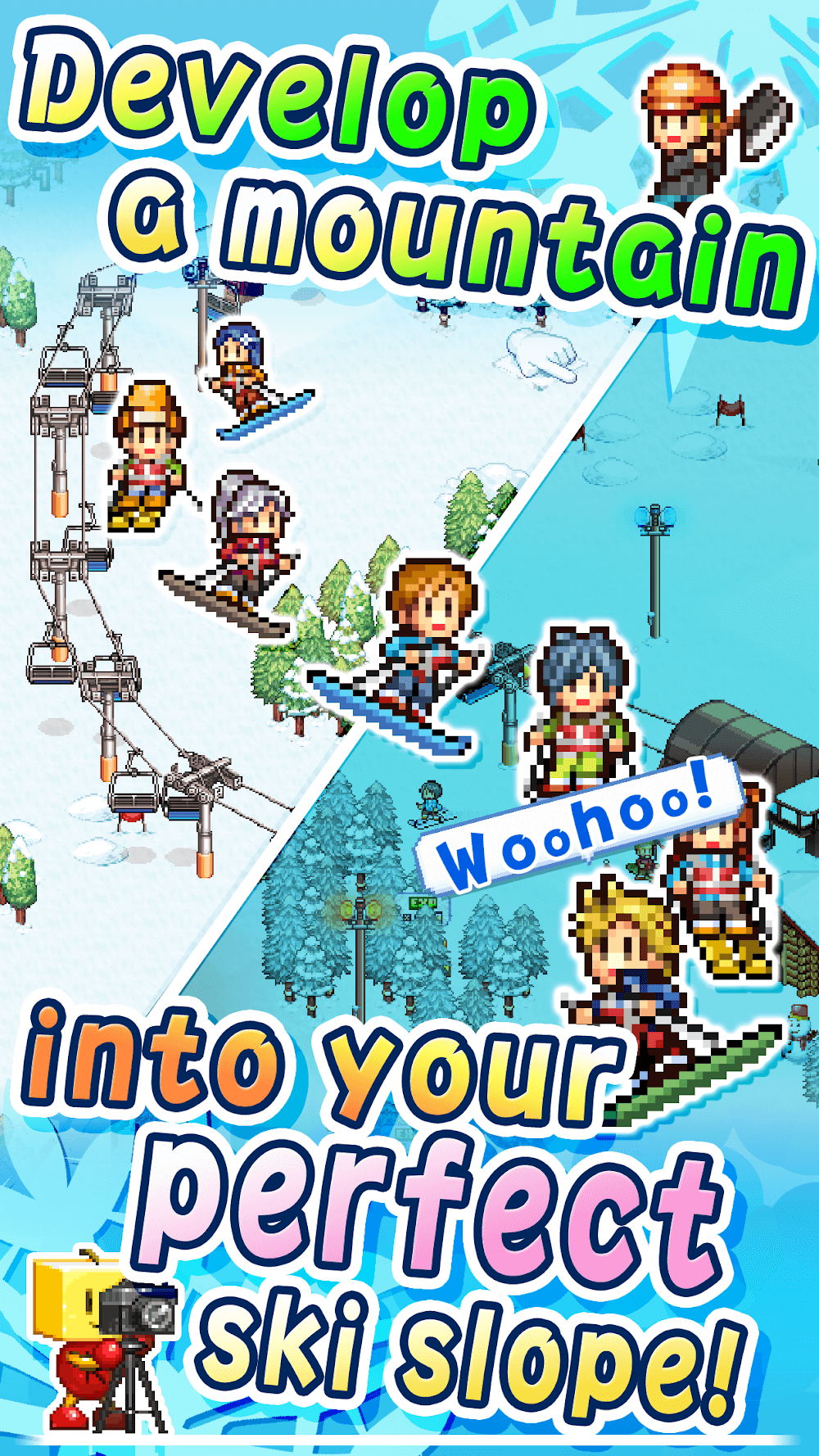 Captura de tela 2 do jogo Shiny Ski Resort