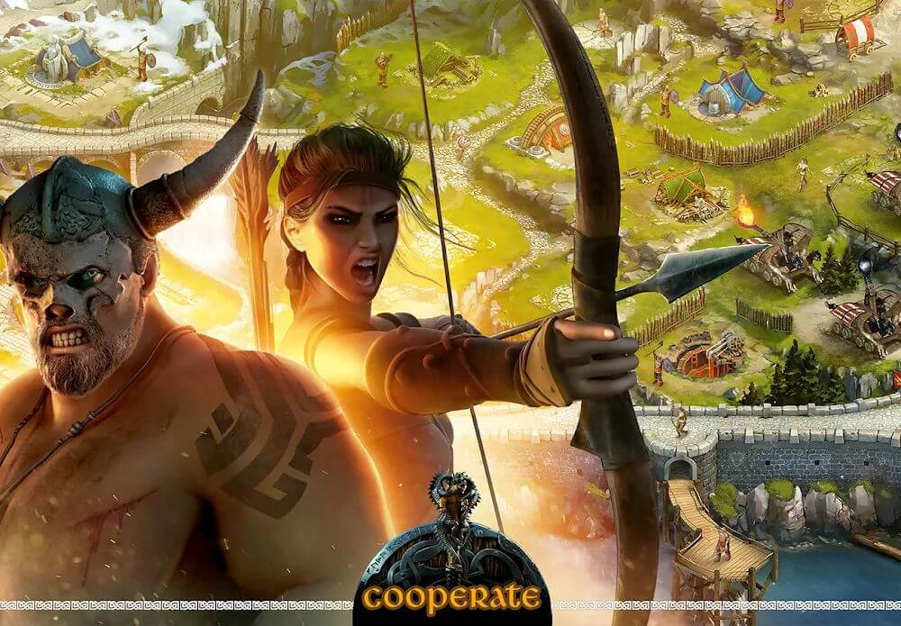 Captura de pantalla 4 de Vikings: War of Clans