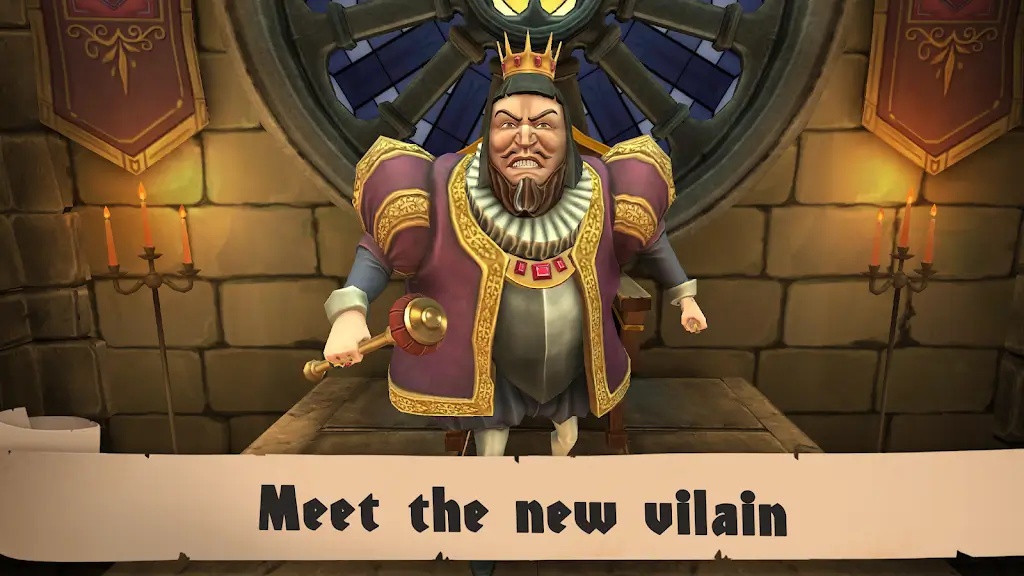 Captura de pantalla del juego Angry King: Scary Pranks 2