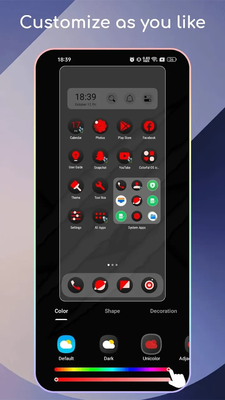 Colorful OS Launcher preview image 6