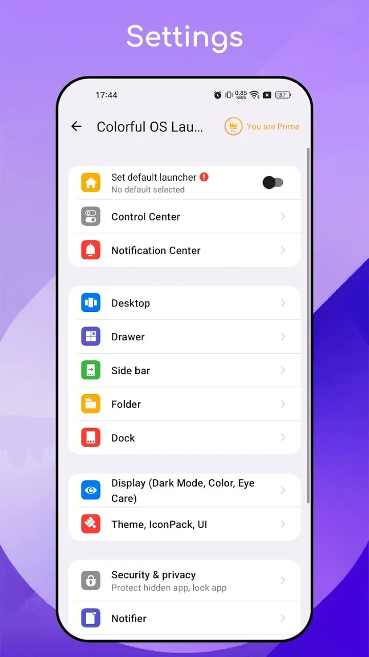 Colorful OS Launcher preview image 8