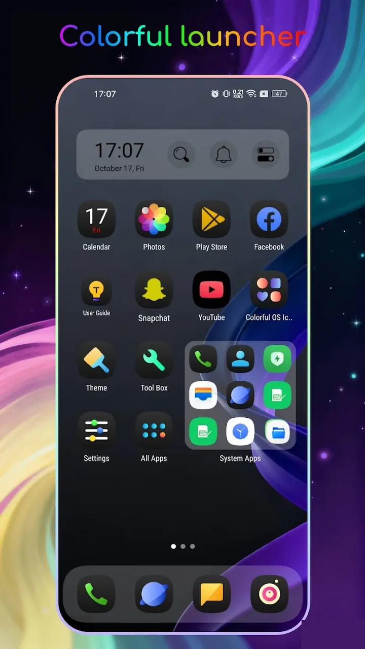 Colorful OS Launcher preview image 2