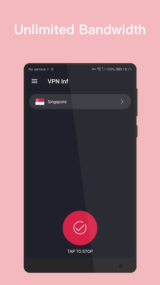 Captura de pantalla de VPN Inf 3