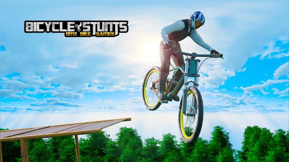 Captura de tela do gameplay de Bicycle Stunts 2