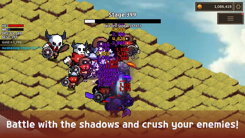Shadow Lord: Idle gameplay screenshot 3