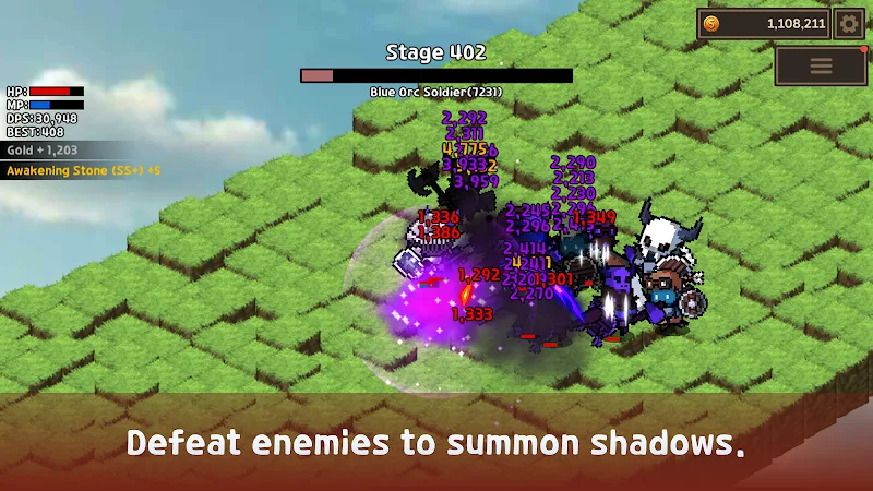 Shadow Lord: Idle gameplay screenshot 2