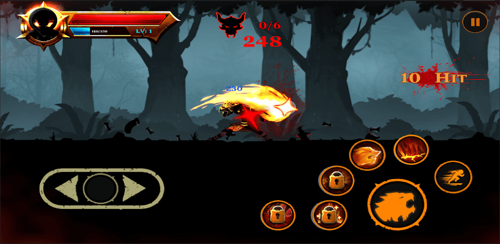Shadow Stick Warrior Captura de tela 1