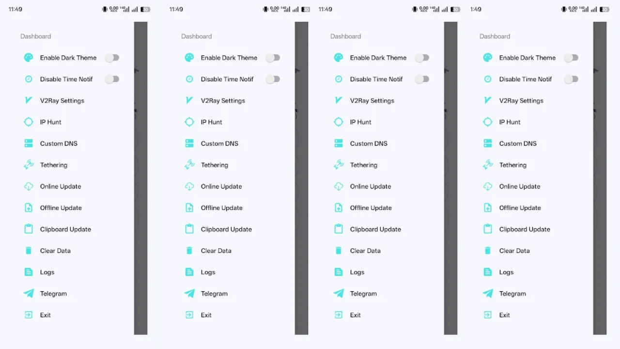 Screenshot 1 di APX Tunnel VPN