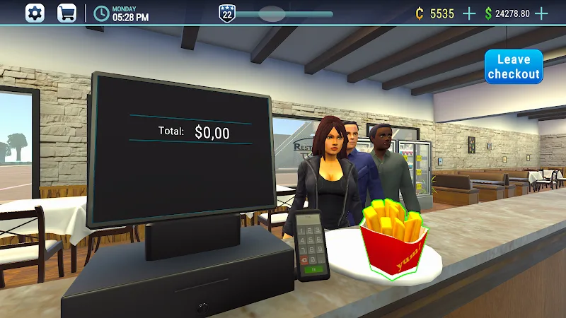 Restaurant Simulator 3D Bar gameplay screenshot 5