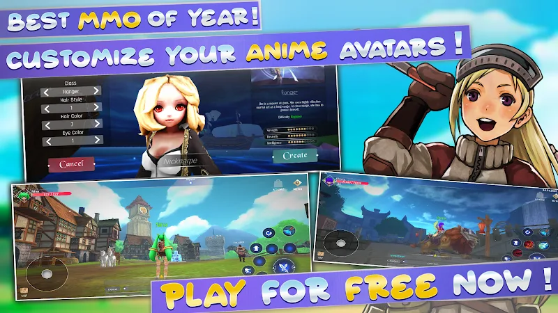 RPG Aero Tales Online gameplay screenshot 2