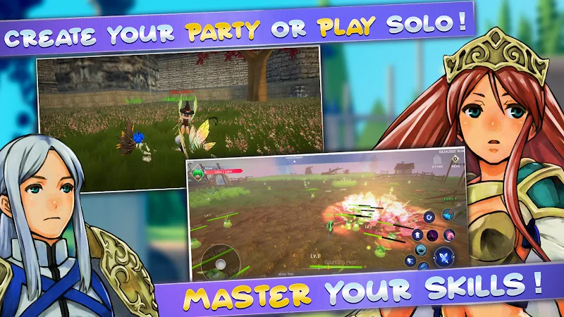 RPG Aero Tales Online gameplay screenshot 3