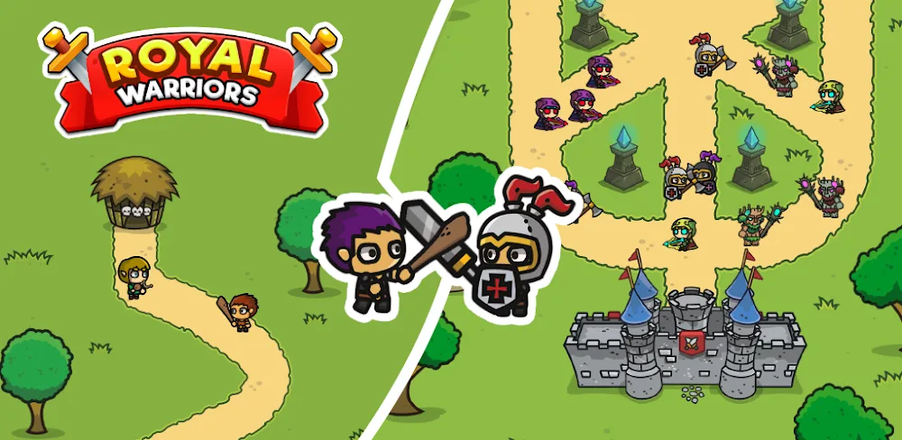 Royal Warriors: Art of War TD screenshot 1