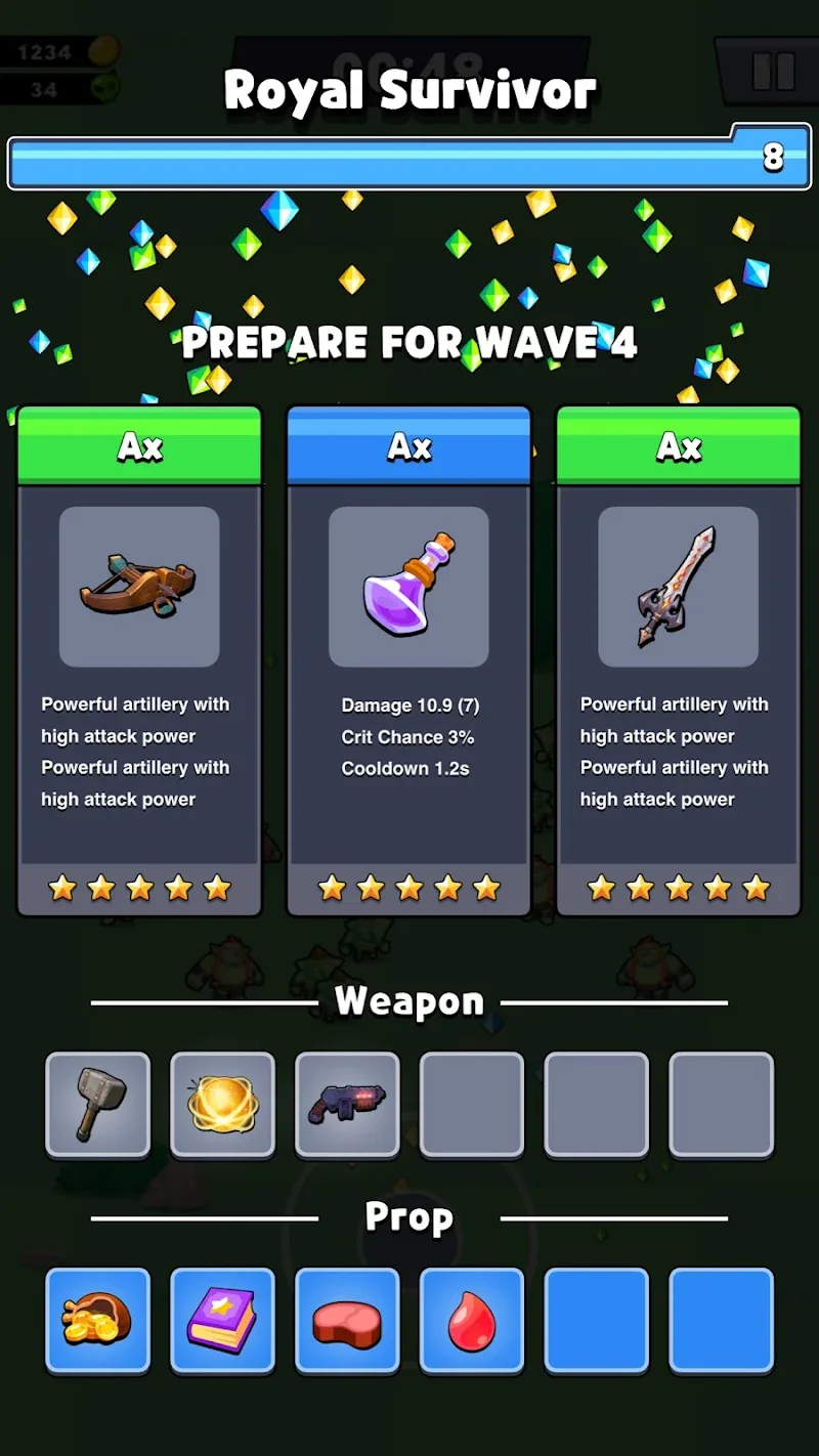 Royal Survivor tangkapan layar 5
