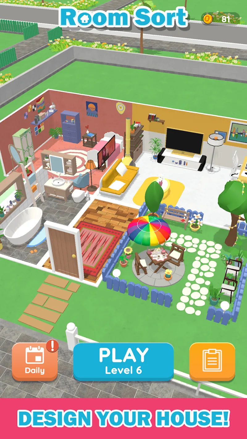 Room Sort - Floor Plan Game screenshot 5