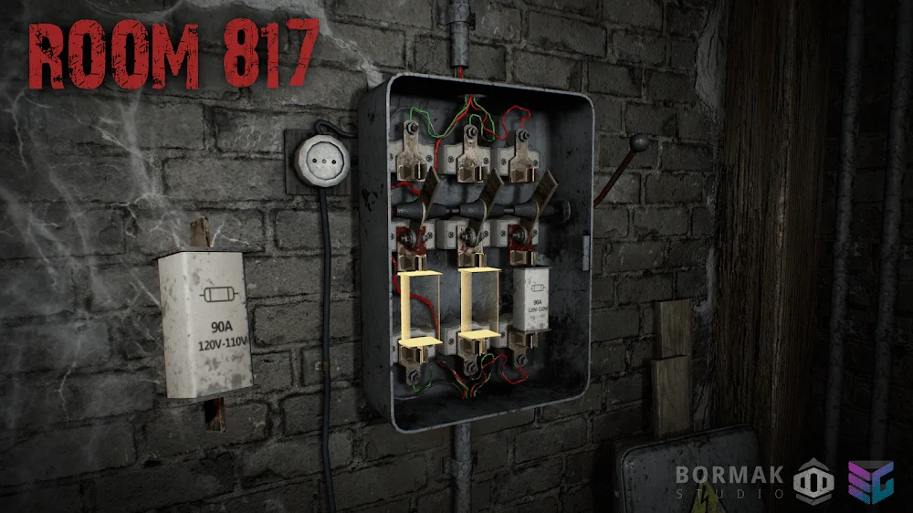 Room 817: Scary Escape Horror captura de tela 4