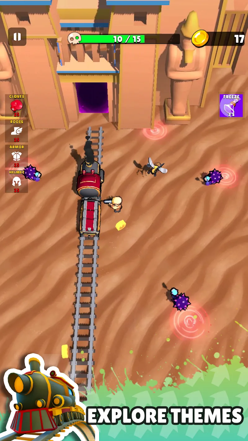 Captura de pantalla del juego Roguero Survivor RPG 4