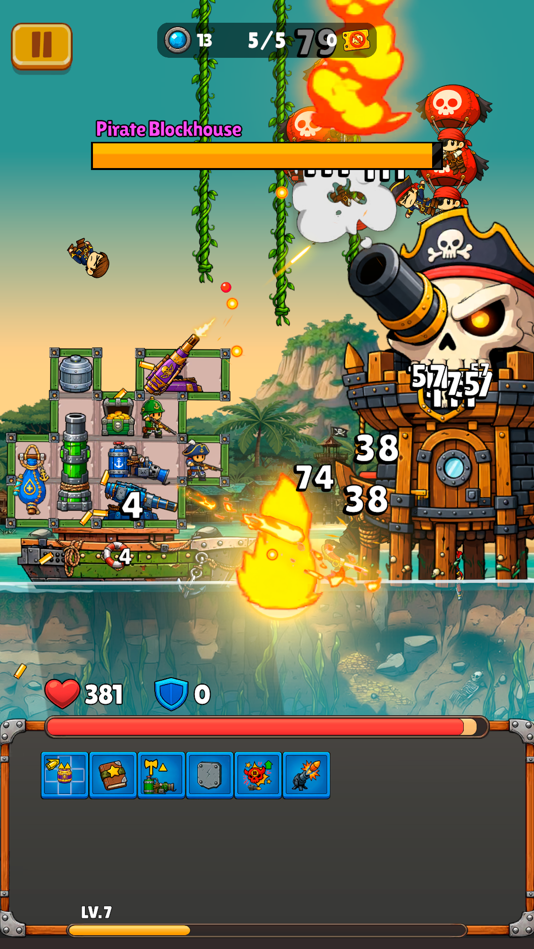 Ship Backpack: Battle Zone gameplay preview 1