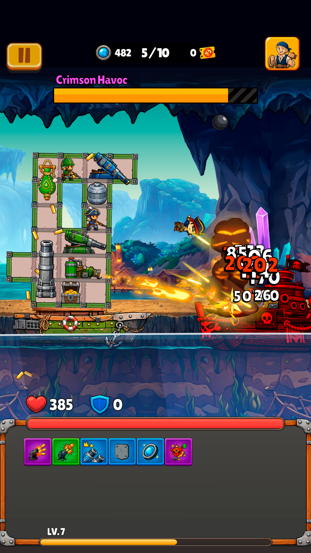 Ship Backpack: Battle Zone gameplay preview 5