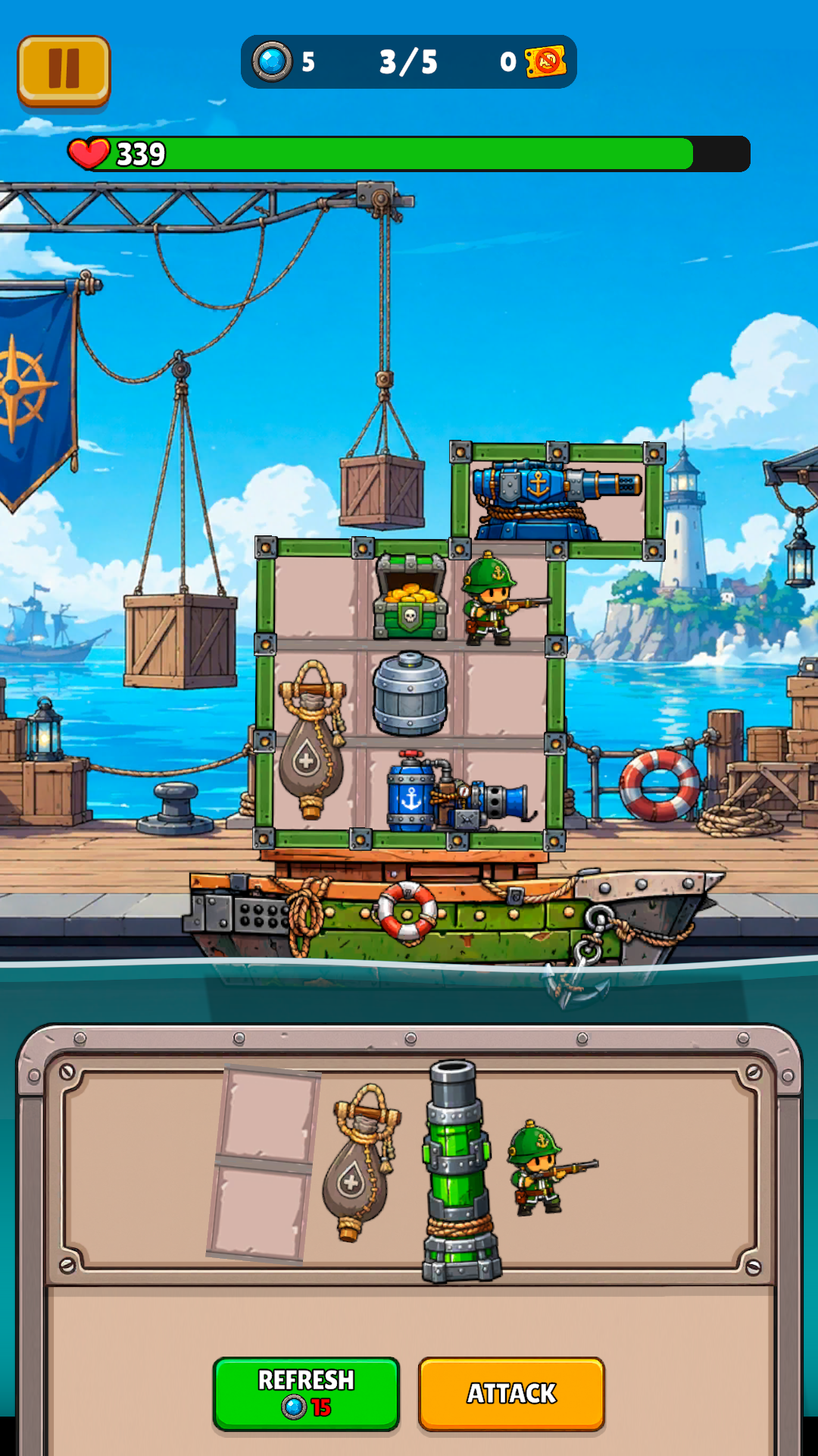 Ship Backpack: Battle Zone gameplay preview 2