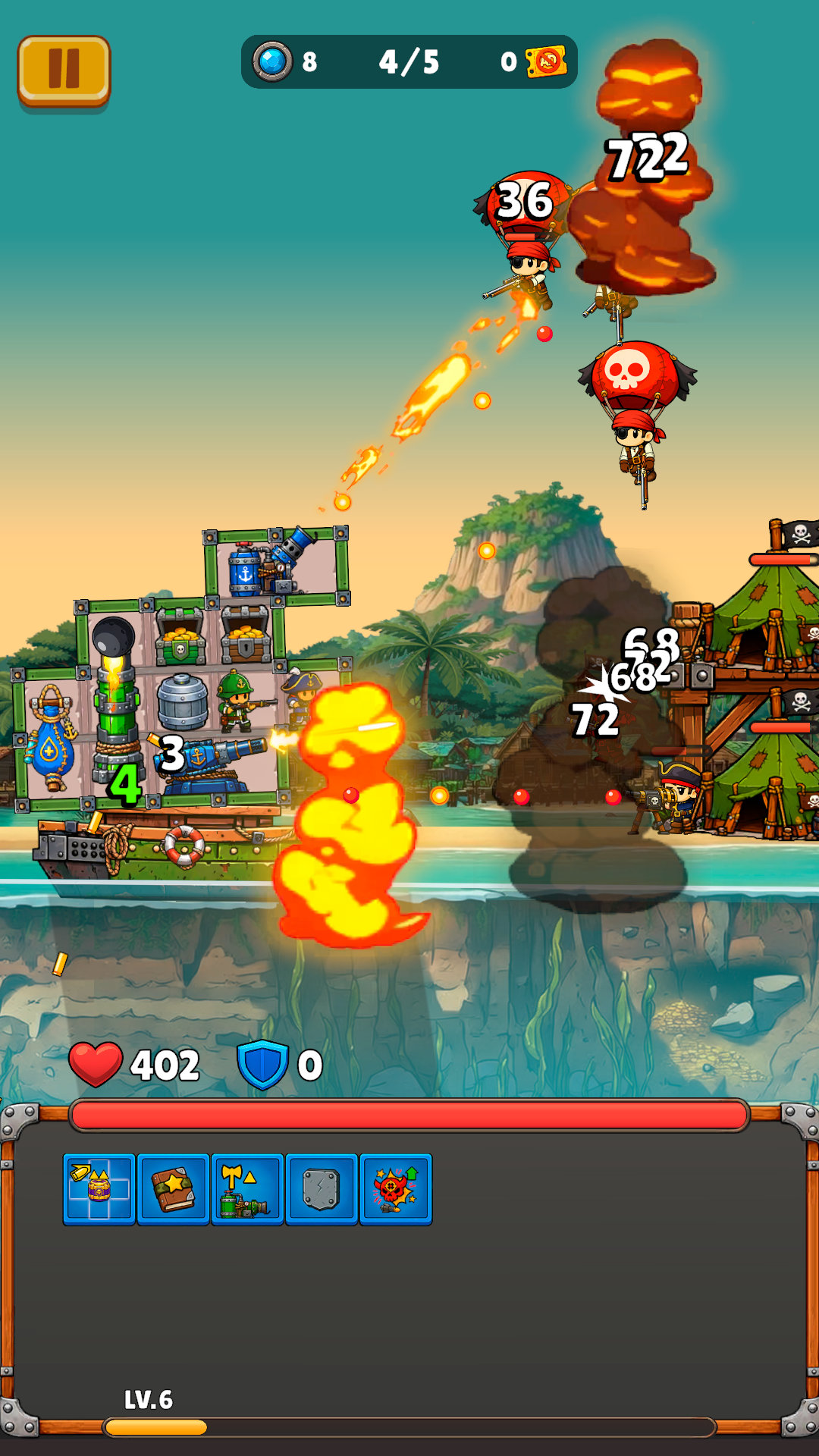 Ship Backpack: Battle Zone gameplay preview 3