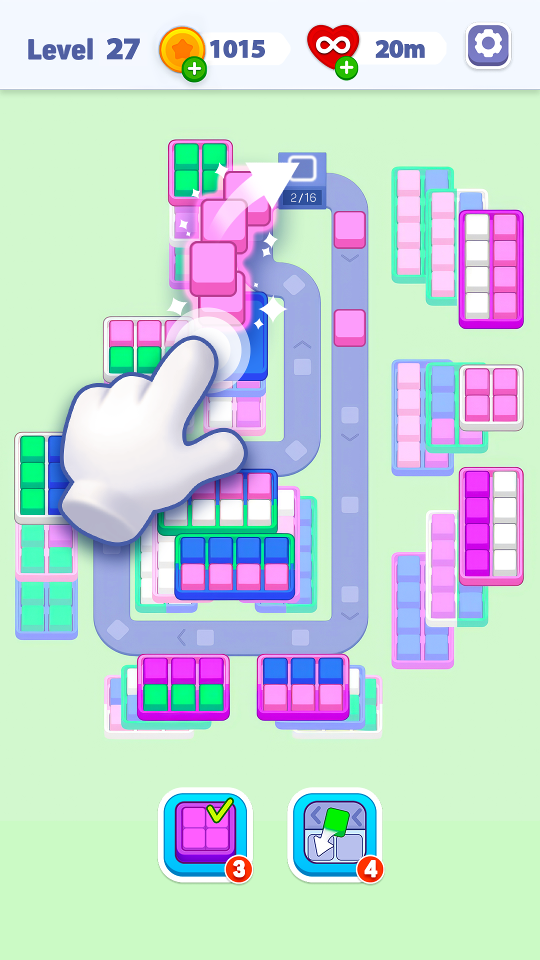 Color Cube Match: Sort Puzzle – Screenshot 1