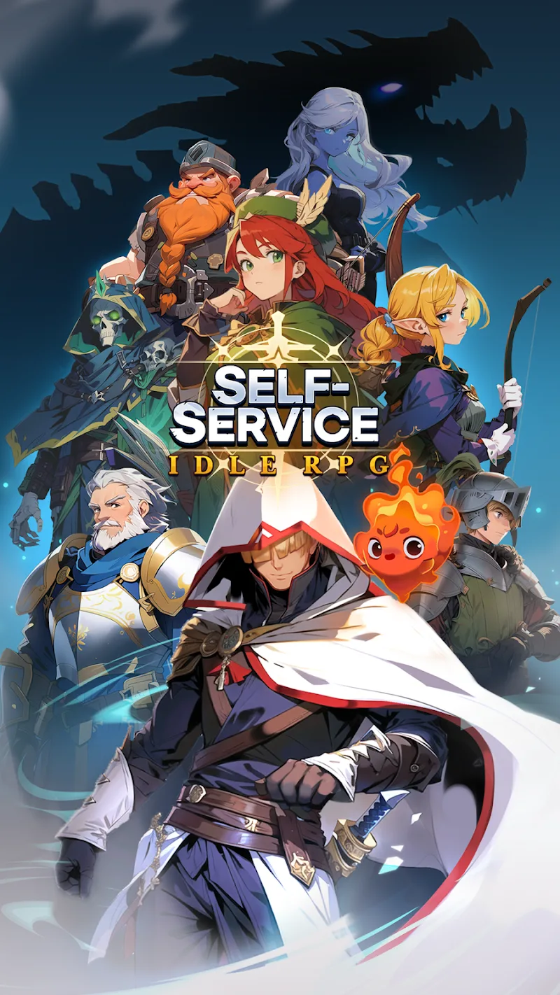 Self-Service Knight: Idle RPG - Captura de pantalla 2