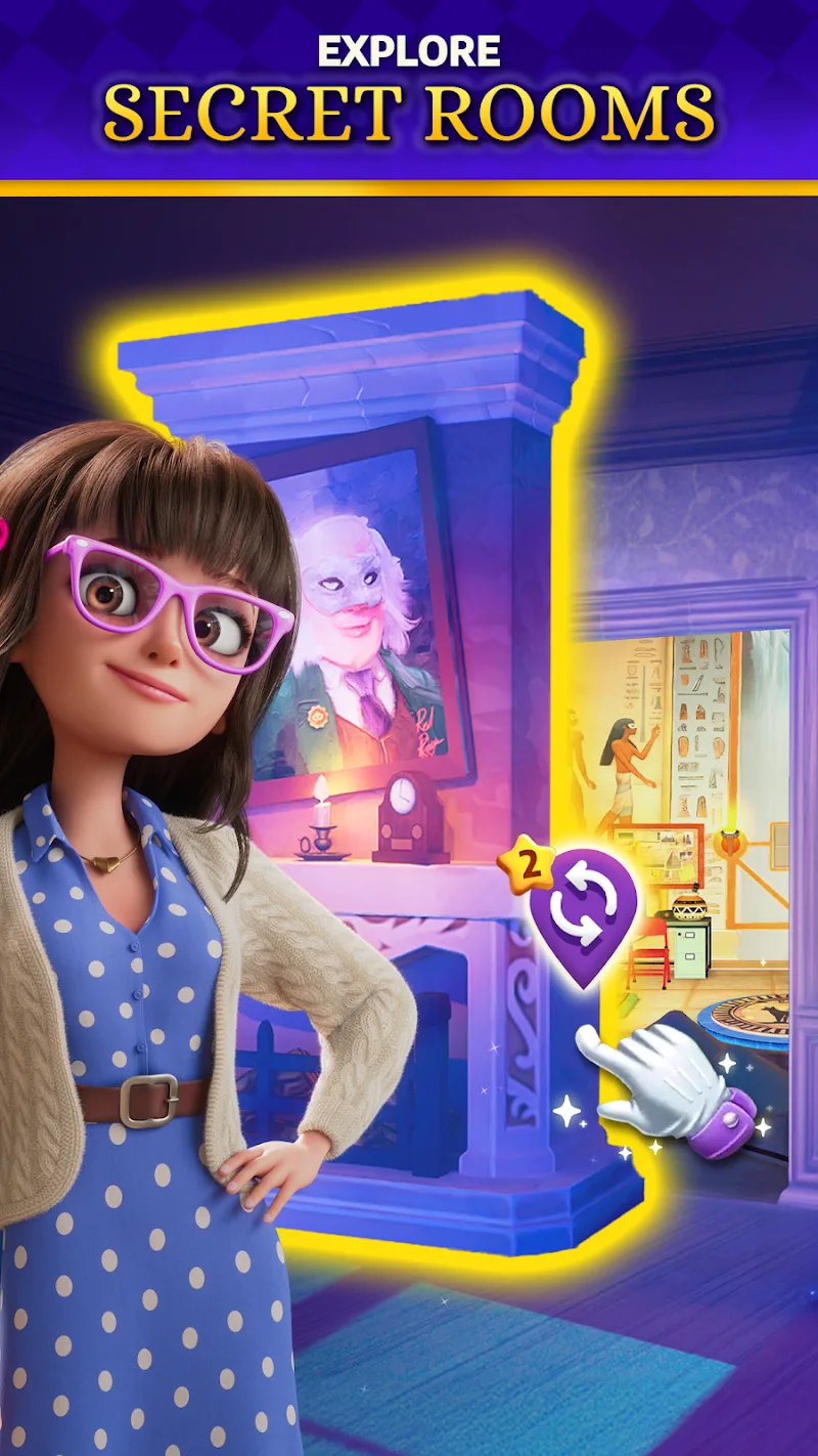 Captura de pantalla del juego Secret Puzzle Society 3