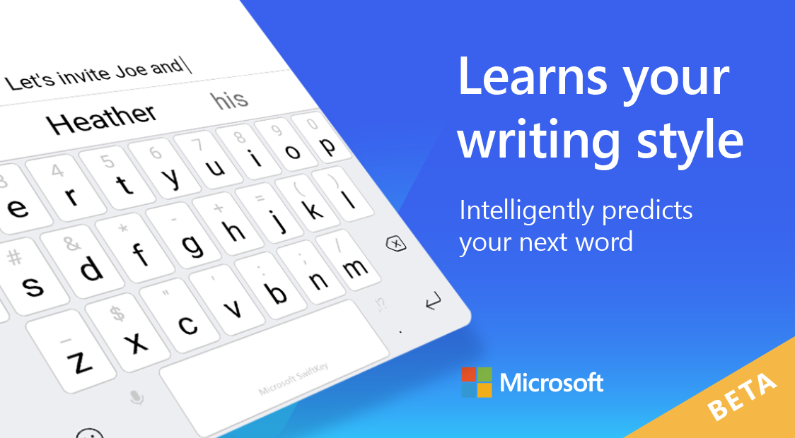 Captura de pantalla 2 de Microsoft SwiftKey Beta