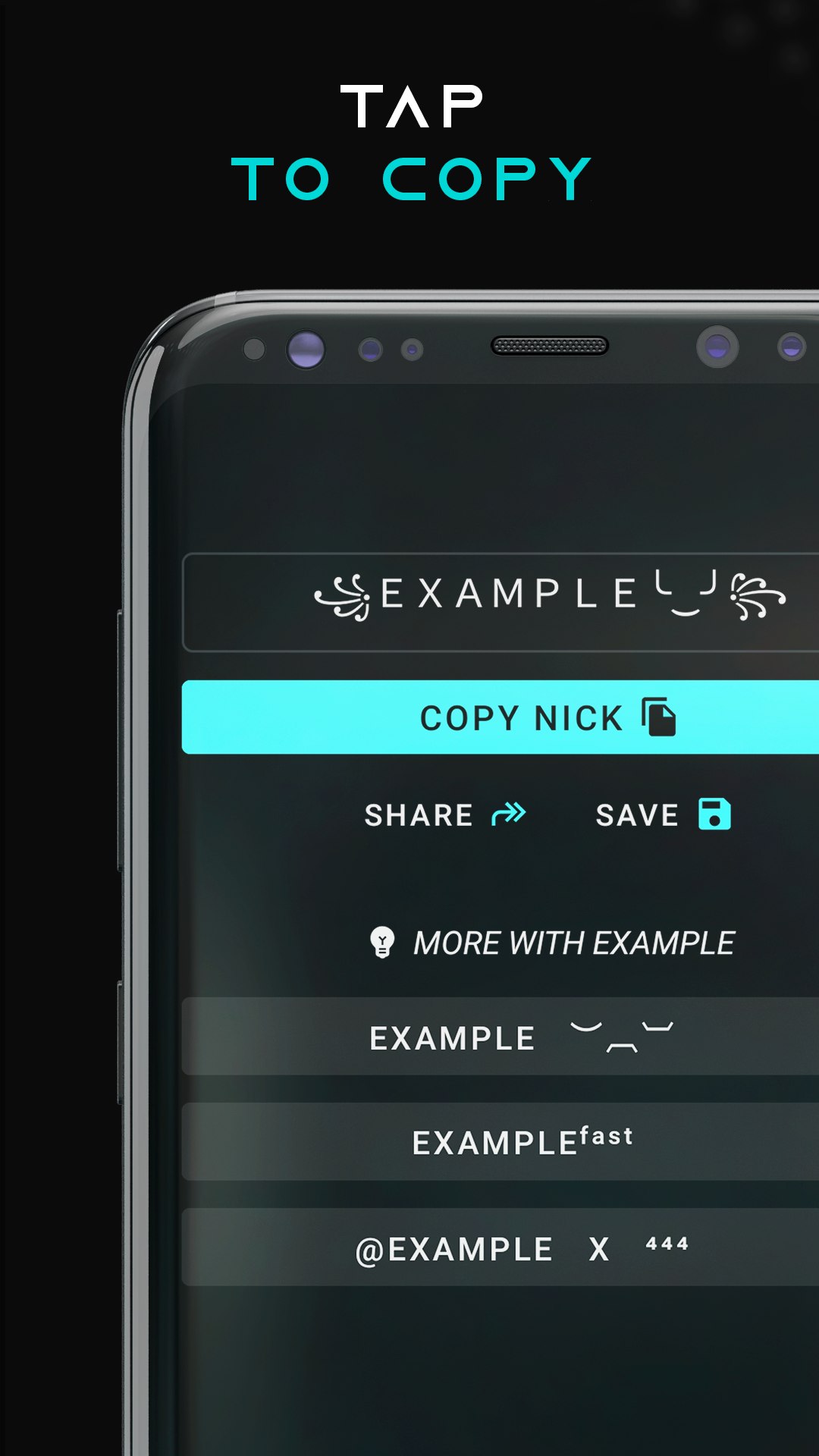 Screenshot Stylish Name Generator 1
