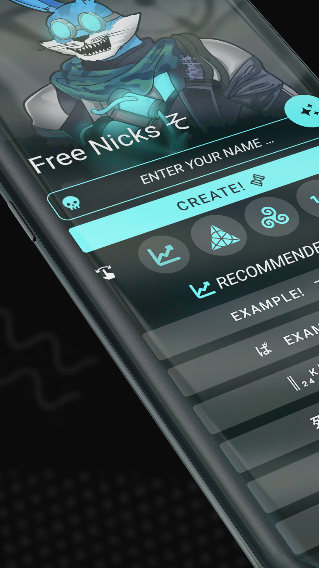 Screenshot Stylish Name Generator 5