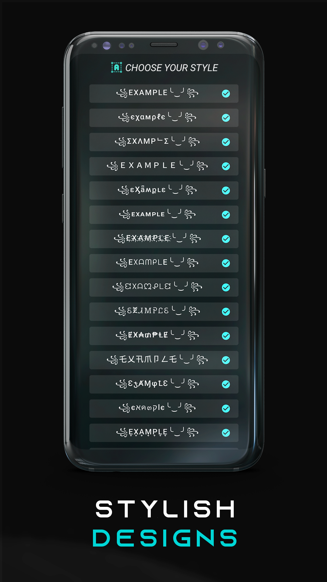 Screenshot Stylish Name Generator 3