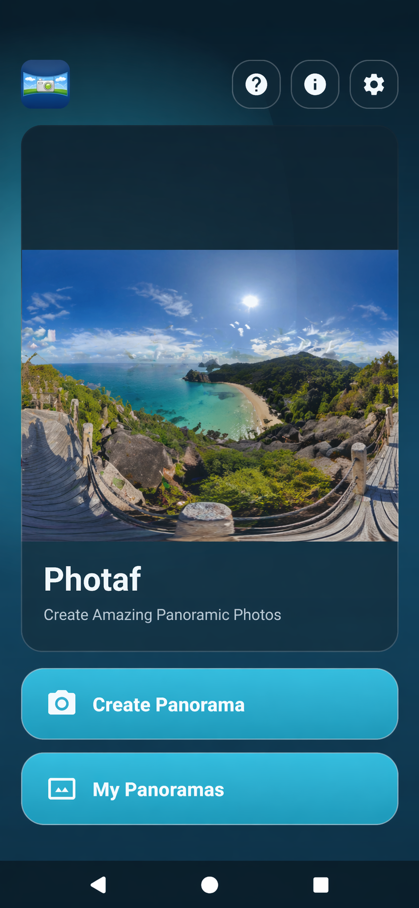 Captura de pantalla 4 de Photaf Panorama