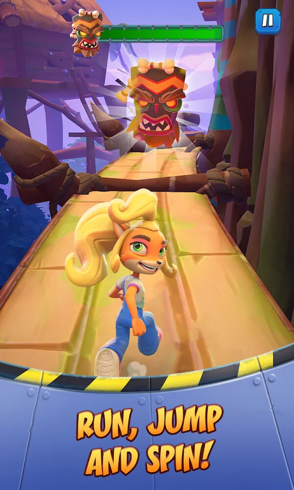 Captura de pantalla de Crash Bandicoot Mobile 4