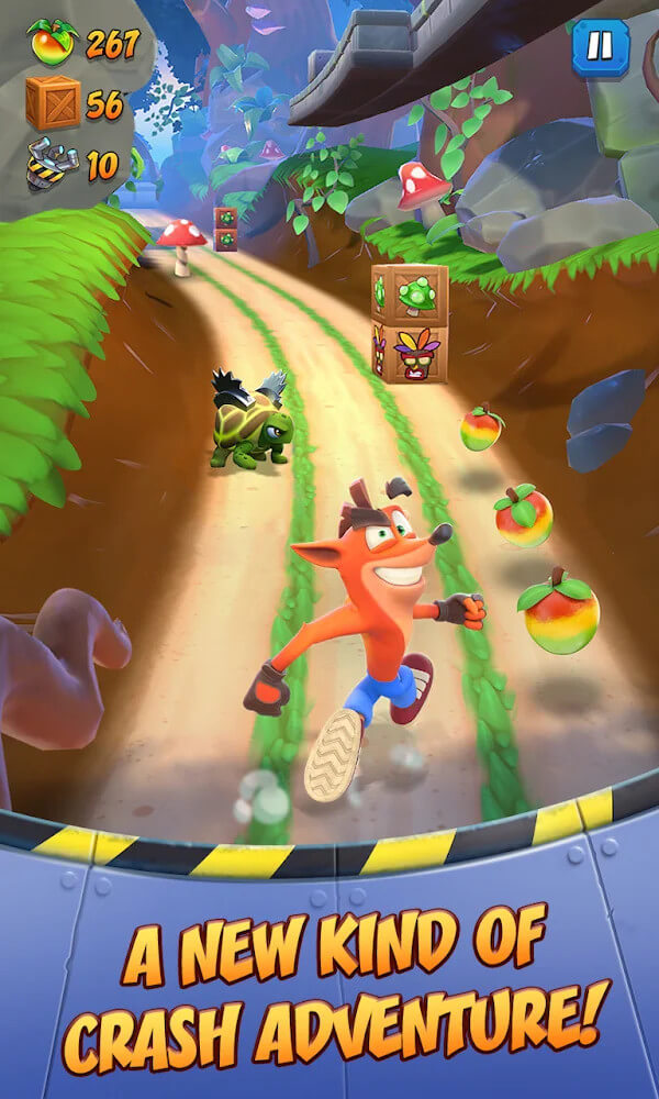 Captura de pantalla de Crash Bandicoot Mobile 3