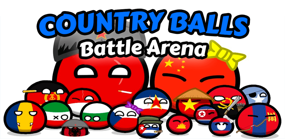 Captura de pantalla 1 de Country Balls Io: Battle Arena