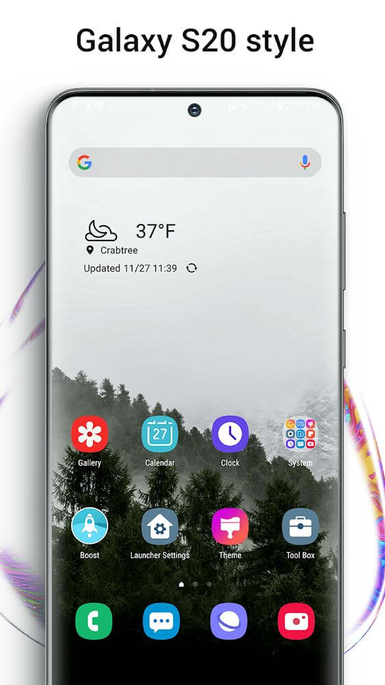 Cool S20 Launcher screenshot 2