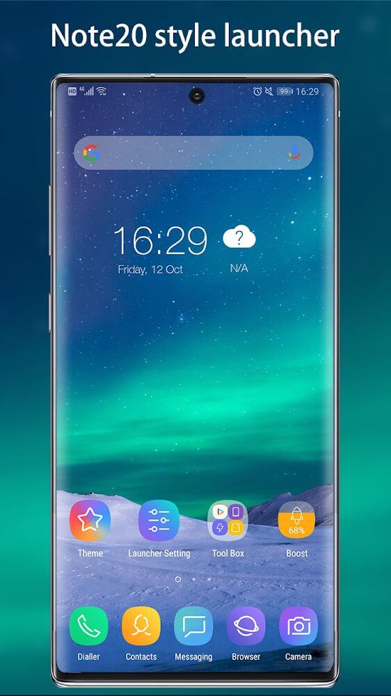 Cool Note20 Launcher screenshot 3