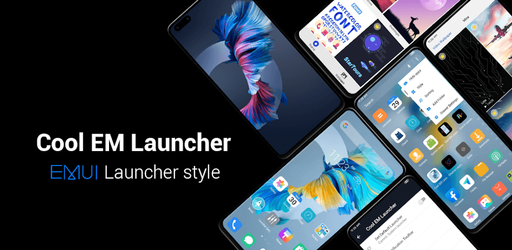Cool EM Launcher tangkapan layar aplikasi 1