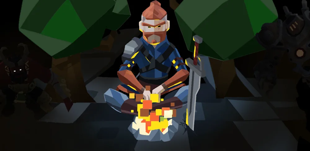 Captura de pantalla 1 de Rogue Slasher: Dungeon ARPG