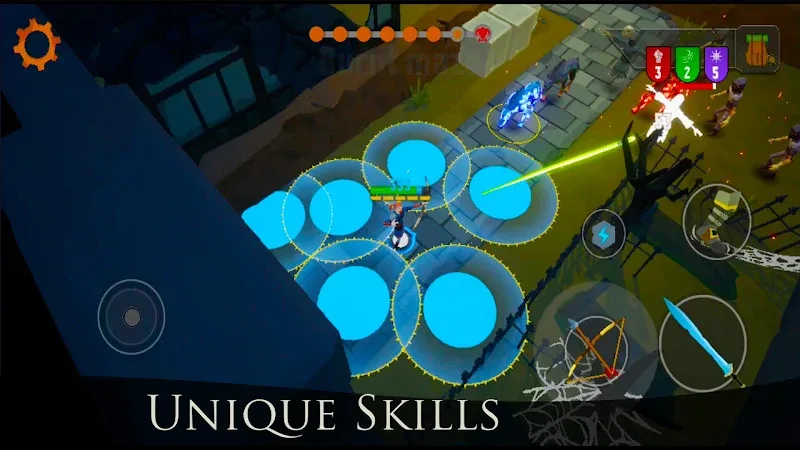 Captura de pantalla 6 de Rogue Slasher: Dungeon ARPG