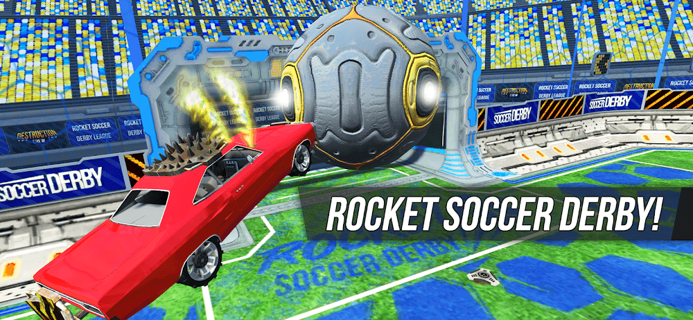 Screenshot gameplay Rocket Soccer Derby 7