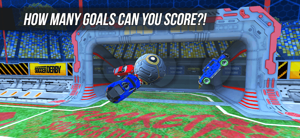 Screenshot gameplay Rocket Soccer Derby 5