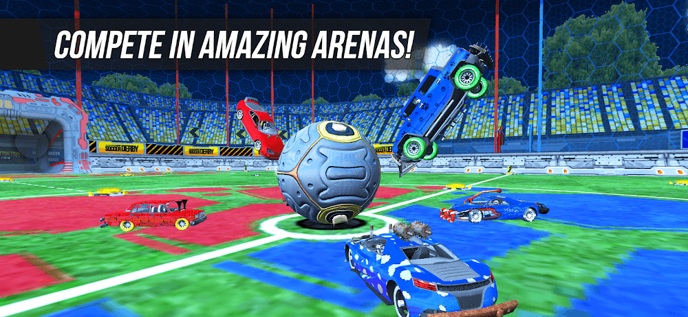 Screenshot gameplay Rocket Soccer Derby 4