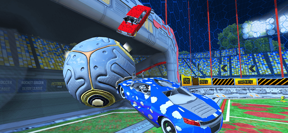 Screenshot gameplay Rocket Soccer Derby 6