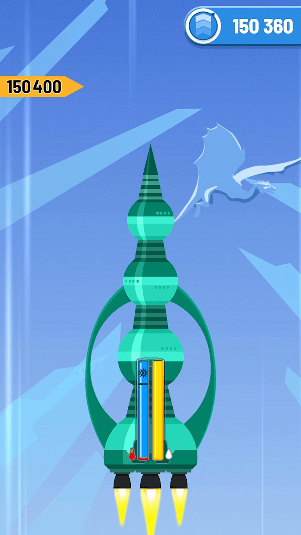 Captura de pantalla 3 del juego Rocket Sky