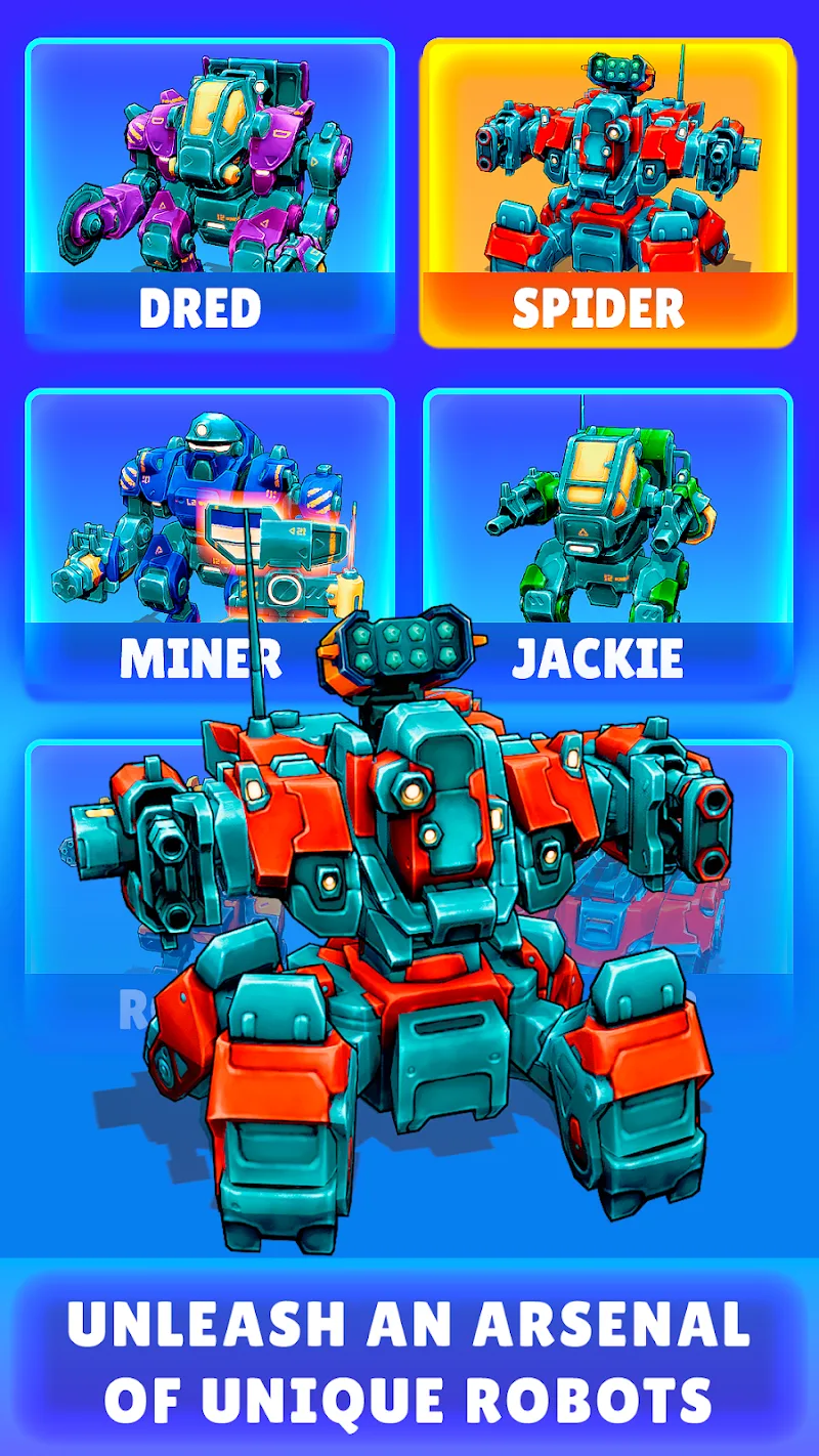 Captura de pantalla 2 de Robot Survivor 3D: Mech Battle