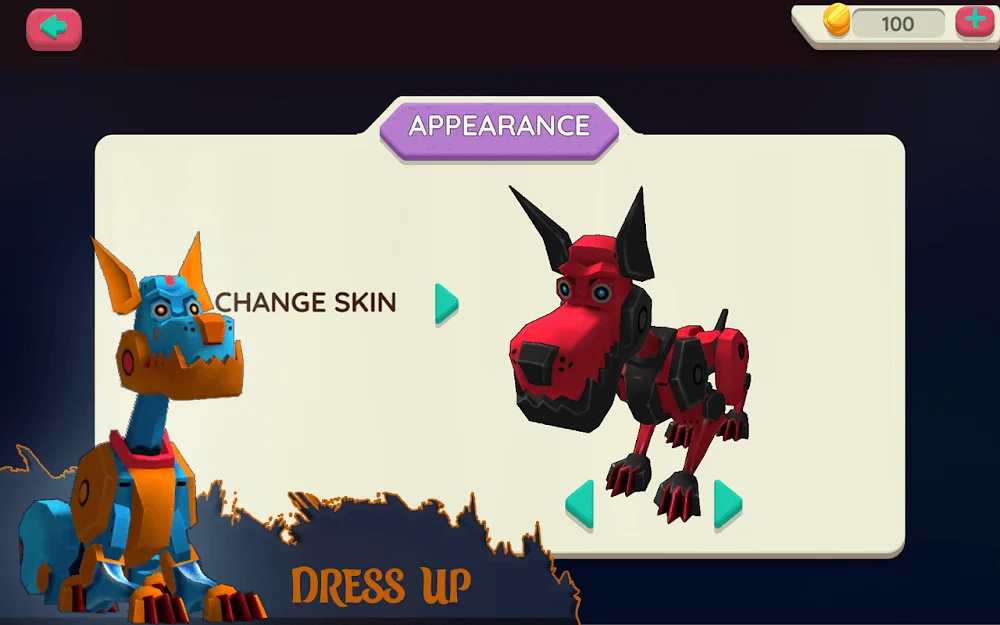Robot Dog City Simulator captura de pantalla del juego 5