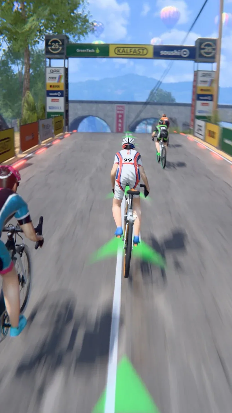 Captura de pantalla 4 de Road Cycling World Tour Race